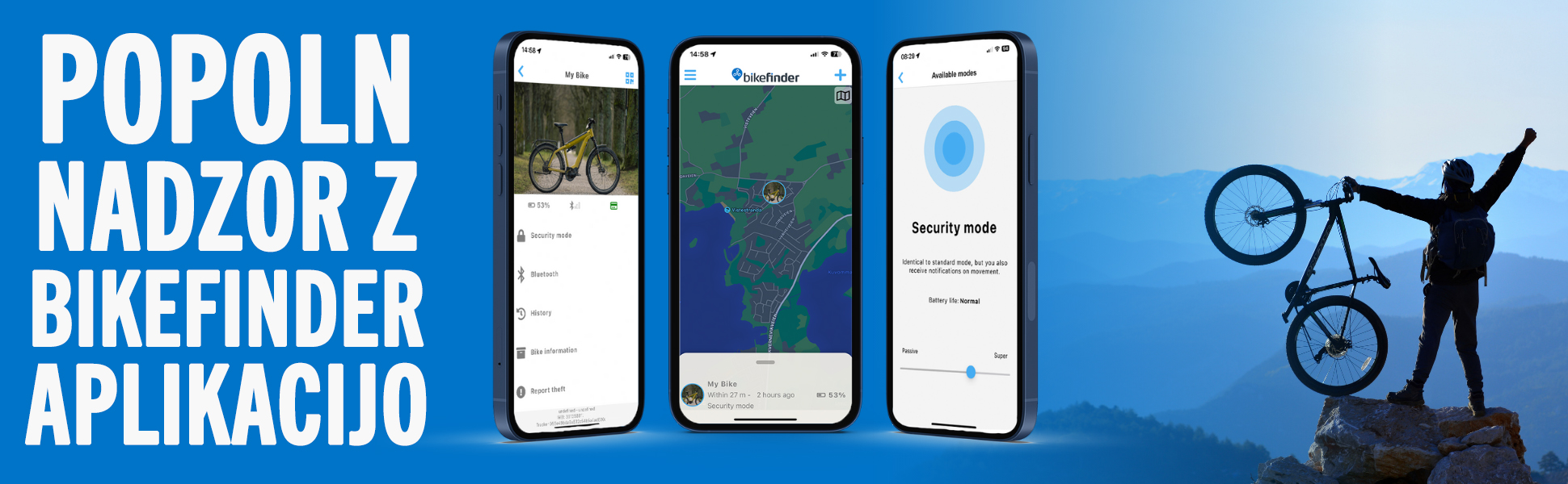 Bikefinder gps za kolo